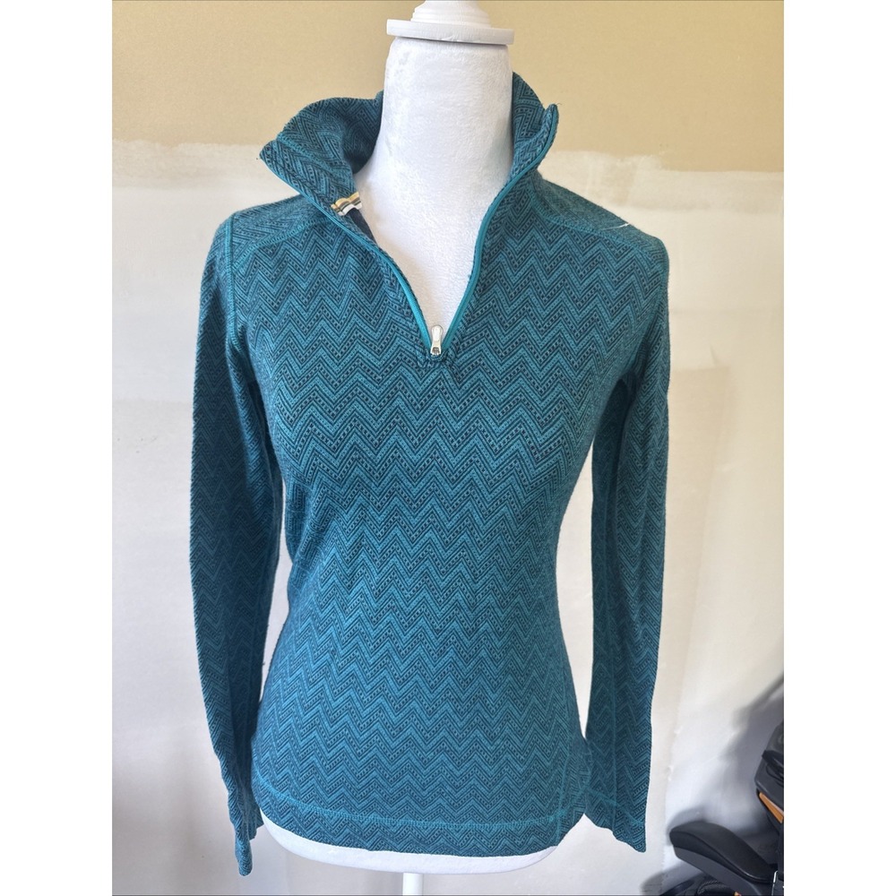 Smartwool Women's Merino Wool 250 Base Layer 1/4 Zip Pullover Size S